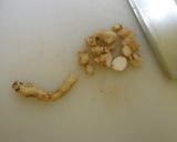 椎茸軸の佃煮作り方1写真