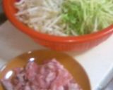 大阪Ｂ級☆とん平丼作り方1写真