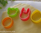 十六茶のオマケを使って簡単！動物クッキー作り方2写真