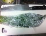 適当に〜ほうれん草と竹輪のおひたし作り方1写真