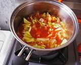 野菜のケチャップ風煮込み作り方4写真
