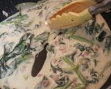 大絶賛クリームパスタ★生ハムとほうれん草作り方5写真