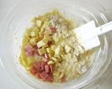 ハムとダブルチーズのマフィン作り方5写真