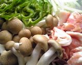 しめじバタ－の和風スパゲティ作り方1写真