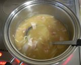 新玉ねぎとベーコンのコク旨味噌スープ作り方5写真