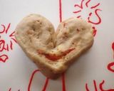 * ハートno ❤ 苺ミルクパン♪作り方12写真