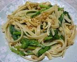 菜の花と油揚げのからしみそパスタ作り方10写真