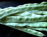 モロッコいんげんとベーコンの卵炒め作り方1写真