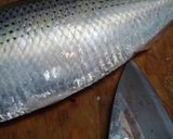 魚を三枚おろしにします。作り方5写真