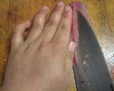 魚を三枚おろしにします。作り方17写真