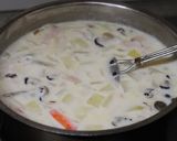 干し野菜♪　ほっこりミルク味噌スープ作り方4写真