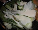 簡単ホワイトソースで青梗菜のクリーム煮作り方3写真