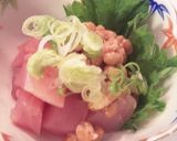 マグロ納豆－安いマグロでも美味しく！作り方4写真