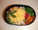 ちらし寿司のお弁当 ●for女子高生作り方5写真