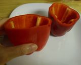 ピーマンの鮭つめあわせ♪作り方4写真