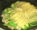 あの！？海老とアボカドのジェノバ風パスタ作り方6写真