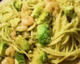 あの！？海老とアボカドのジェノバ風パスタ作り方7写真