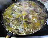 すき焼き風✿牛肉と玉ねぎの卵とじ❤作り方7写真