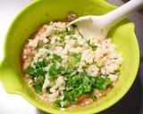 ふわふわ鶏つくね丼作り方4写真