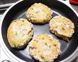 ふわふわ鶏つくね丼作り方5写真