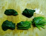 ヘルシー！ほうれん草カニカマのポン酢和え作り方1写真