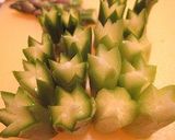 アスパラの飾り切り作り方4写真