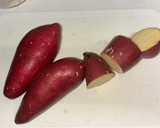 炊飯器で簡単美味しい蒸しさつまいも作り方1写真