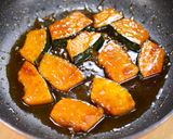 ねっと～り甘い🤩かぼちゃの飴焼き☆🎃☆作り方4写真