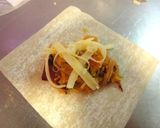 かぼちゃとカリカリベーコン★ワンタン焼き作り方7写真