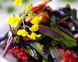 紅菜苔（菜の花）とタコの和風ぺぺロン作り方4写真