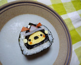 こどもの日*おさるさん巻き寿司作り方6写真