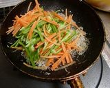ピーマンとにんじんの簡単きんぴら作り方3写真