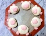 ♡白い子ブタパン♡作り方12写真