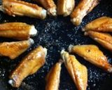 簡単おつまみ☆手羽中のにんにく醤油焼き作り方3写真