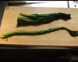 ほうれん草と三つ葉のお浸し作り方1写真