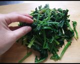 ほうれん草と三つ葉のお浸し作り方2写真