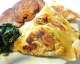 簡単★とろ～りチーズ豆腐のワンタン焼き作り方8写真