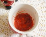 ✿ほっこり♡ホワイトストロベリーモカ✿作り方1写真