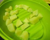 チーズと福神漬けのポテトサラダ作り方4写真