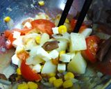 チーズと福神漬けのポテトサラダ作り方5写真