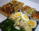 ヘルシー焼きコロッケ~ポテサラ活用~作り方5写真