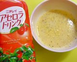 アセロラチーズドレのサーモンサラダ作り方1写真