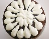 * チョコレート ❤ バースデイケーキ♪作り方12写真