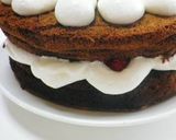 * チョコレート ❤ バースデイケーキ♪作り方13写真