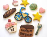 * チョコレート ❤ バースデイケーキ♪作り方14写真