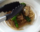 ランチにも♪牡蠣と菜の花の和風パスタ作り方11写真