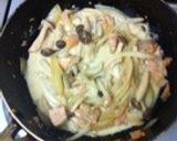サーモンとほうれん草のクリームグラタン作り方4写真