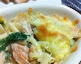 サーモンとほうれん草のクリームグラタン作り方7写真