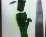 適当に〜ほうれん草と竹輪のおひたし作り方3写真