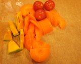オレンジ色のポタージュ♡作り方1写真